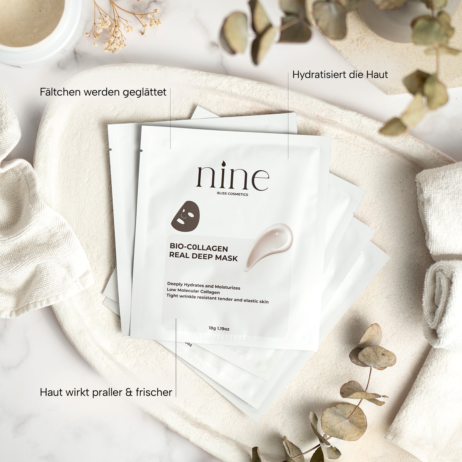 Bio-Kollagen Masken